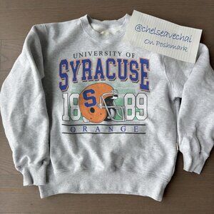 Vintage Syracuse Orange Football Sweatshirt, Retro Syracuse University Shirt Tee